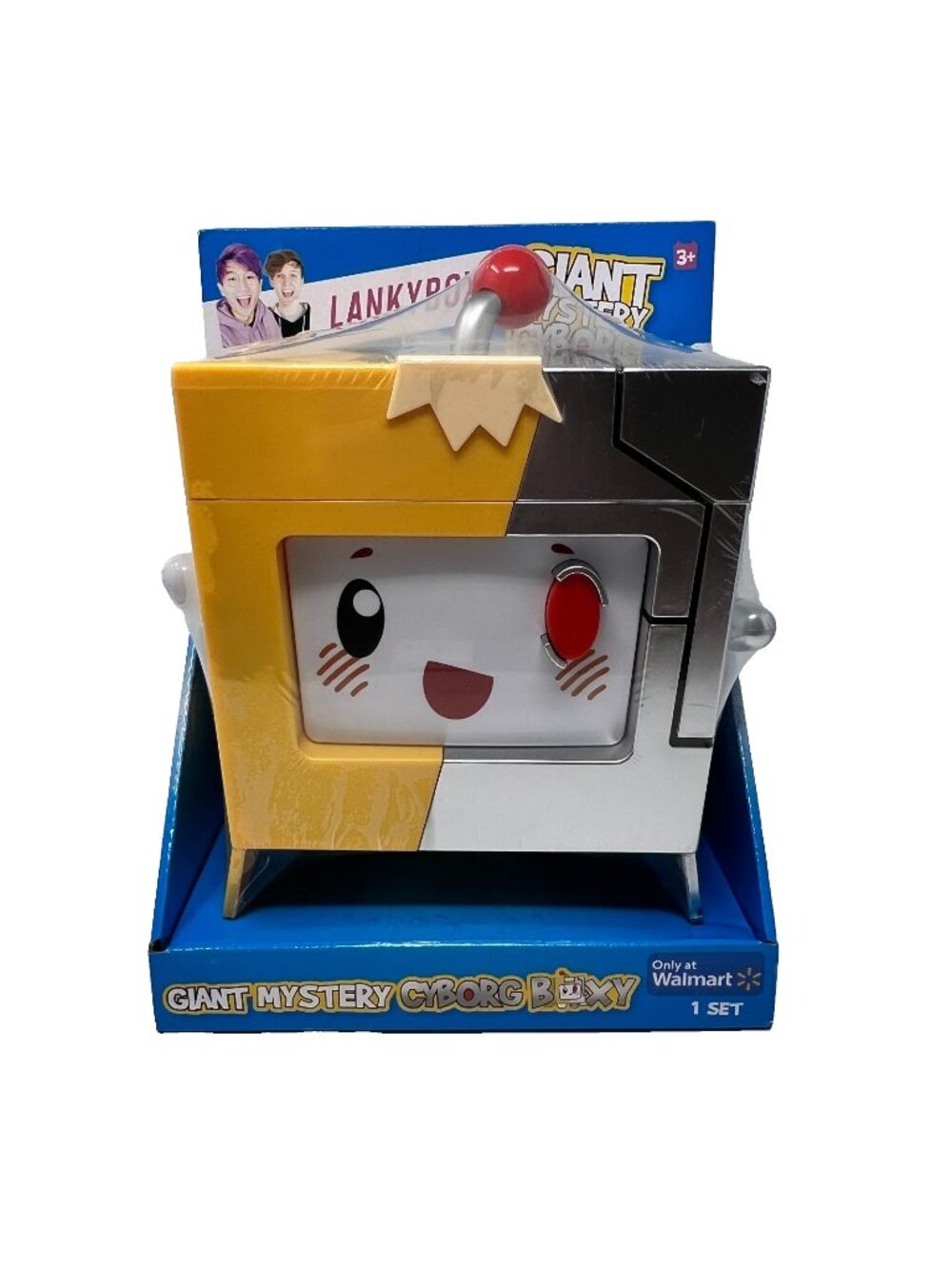 LankyBox Giant Cyborg Mystery Boxy Official Lankybox Merch NIB Walmart Exclusive